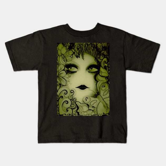 wood nymph Kids T-Shirt by jacquline8689